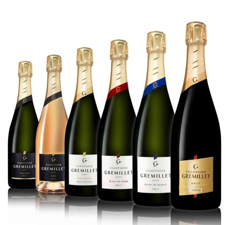 Offre découverte : 6 bouteilles Champagne Gremillet