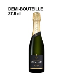 Demi-bouteille de champagne Gremillet brut Sélection