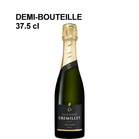 Demi-bouteille champagne Gremillet Sélection