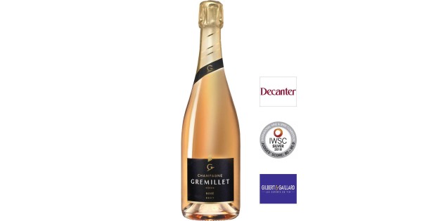 Bouteille champagne Gremillet rosé brut