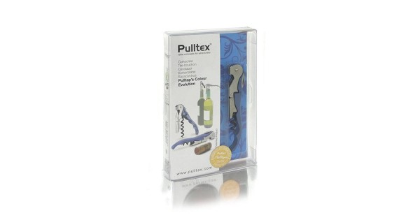 Coffret tire-bouchon PULLTAP'S couleur bleu - Pulltex