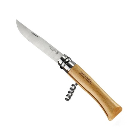Couteau tire-bouchon OPINEL N°10 ouvert